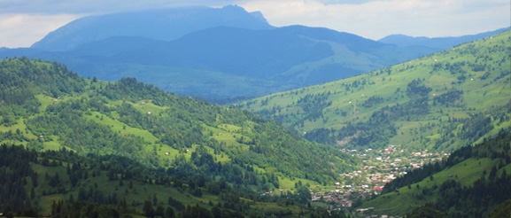Panorama comunei Dămuc